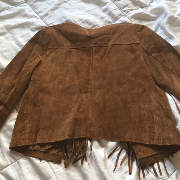 Suede fringe jacket - Picture 2 of 4